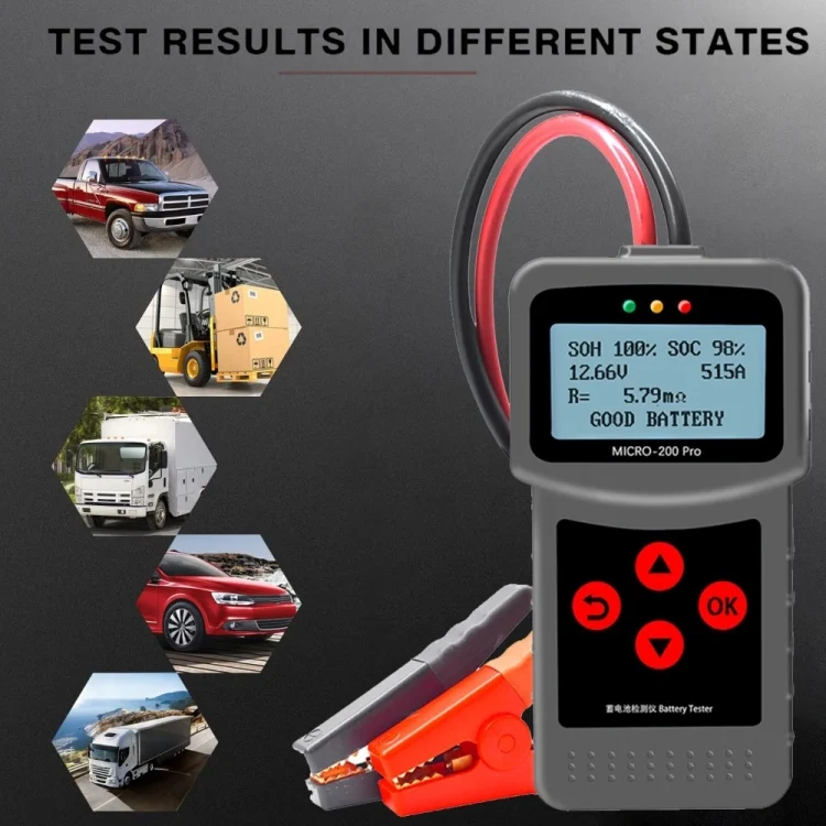 CAR2568_9.webp MICRO-200 PRO Car Battery Tester Battery Internal Resistance Life Analyzer, Western European Version - Image 10