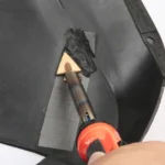 Instant Heat Plastic Bumper Repair Triangular Wrinkle Removal Soldering Iron Tip - Image 4
