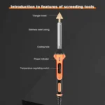 100W Electric Soldering Iron Plastic Welding Machine Car Bumper Repair Plier, EU Plug - Image 4