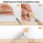 100W Electric Soldering Iron Plastic Welding Machine Car Bumper Repair Plier, UK Plug - Image 8