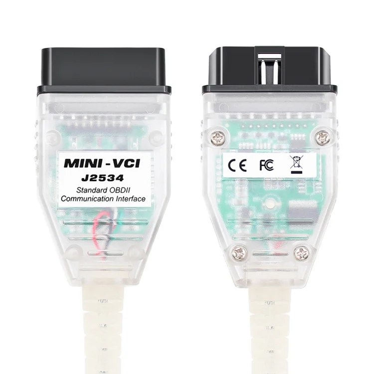 CAR2583_1.webp USB to OBD2 16 Pin MINI VCI FT232RL Single Diagnostic Cable for Toyota TIS Techstream - Image 2