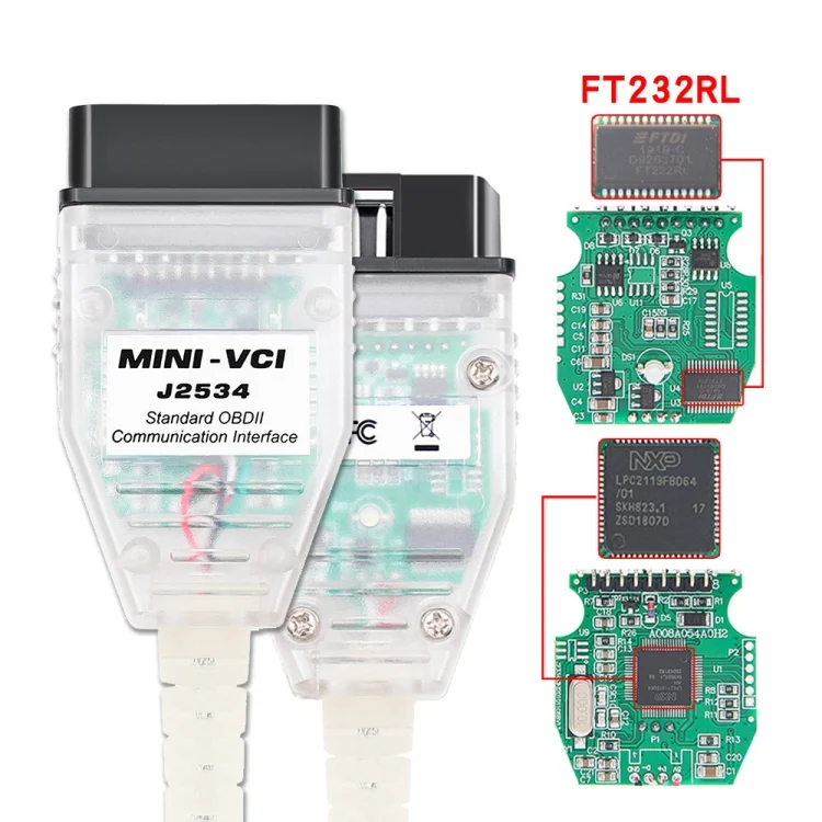 CAR2583_4.webp USB to OBD2 16 Pin MINI VCI FT232RL Single Diagnostic Cable for Toyota TIS Techstream - Image 5