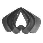 4pcs/set Car Auto Universal Soft Plastic Splash Flaps Mudguards Fender Guard - Image 2