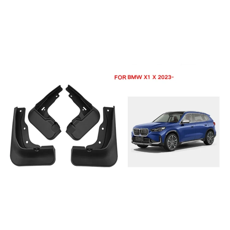 CAR2706_1.webp For BMW X1 X 2023 4pcs/Set Car Auto Soft Plastic Splash Flaps Fender Guard - Image 2