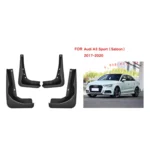 For Audi A3 Sedan Sport 2017-2020 4pcs/Set Car Auto Soft Plastic Splash Flaps Fender Guard - Image 2