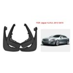 For Jaguar XJ / XJL 2012-2019 4pcs/Set Car Auto Soft Plastic Splash Flaps Fender Guard - Image 2