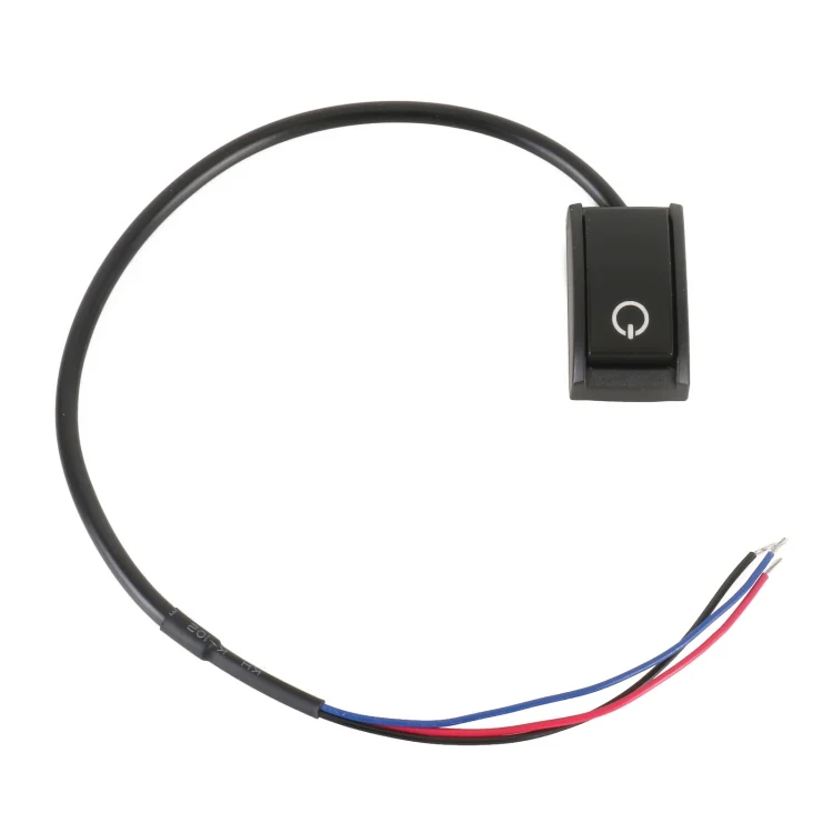 CAR2773_1.webp Car Universal White Light Switch with Lock - Image 2