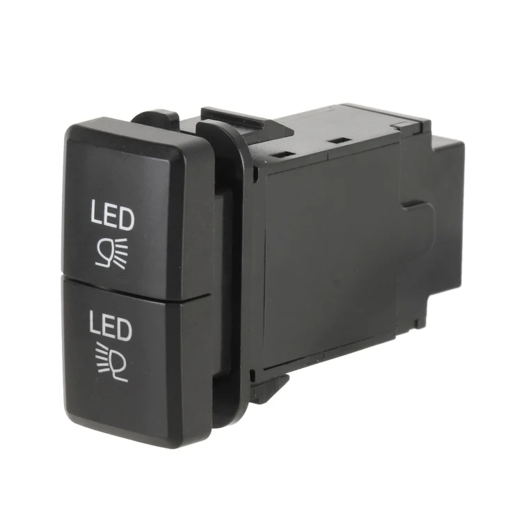 CAR2774_2.webp TS-201 For Toyota Car Blue-green Light Large Fog Light Dual Control Switch with Lock - Image 3