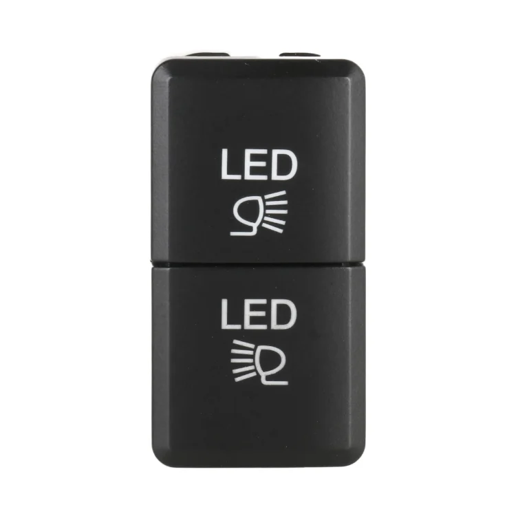 CAR2774_3.webp TS-201 For Toyota Car Blue-green Light Large Fog Light Dual Control Switch with Lock - Image 4
