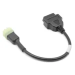 For Kawasaki 6 Pin to OBDII Female Motorcycle Connector Cable - Image 3