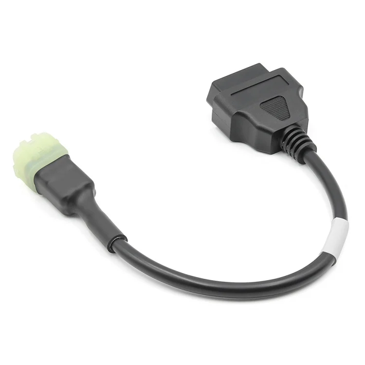 CAR2782_2.webp For Kawasaki 6 Pin to OBDII Female Motorcycle Connector Cable - Image 3