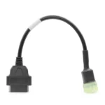 For Kawasaki 6 Pin to OBDII Female Motorcycle Connector Cable - Image 4