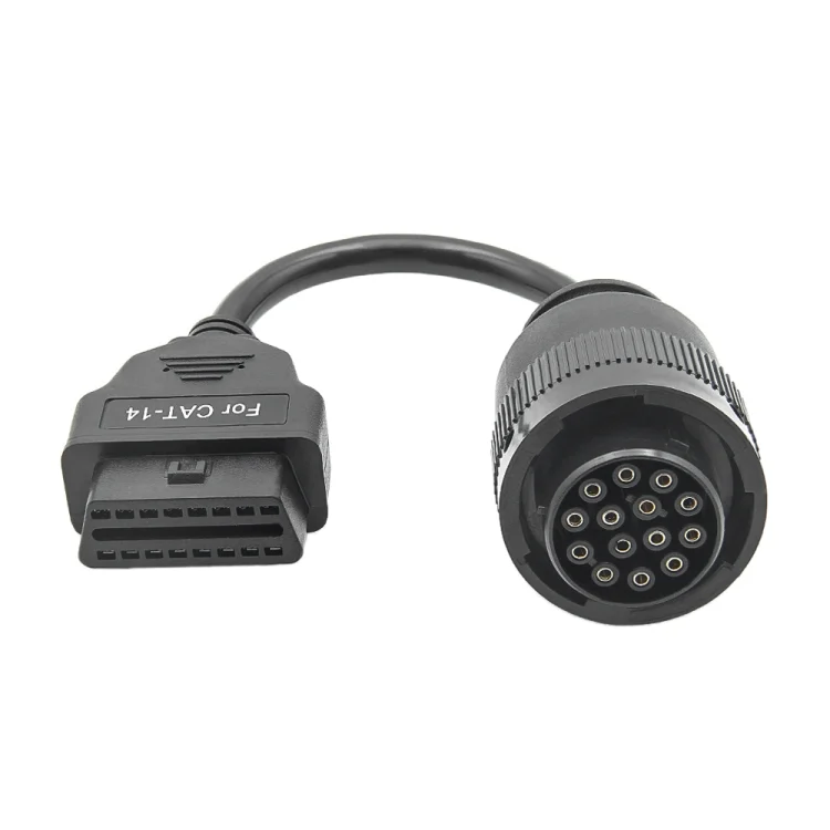 CAR2784_3.webp For Cat ET3 14 Pin to 16 Pin OBD2 Adapter Cable - Image 4