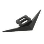 Car Number 8 Personalized Aluminum Alloy Decorative Stickers, Size:10x4x0.4cm - Image 2