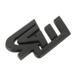 Car SW Pattern Aluminum Alloy Personalized Decorative Stickers, Size:5.5x3.5x0.4cm - Image 2