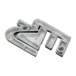 Car SW Pattern Aluminum Alloy Personalized Decorative Stickers, Size:5.5x3.5x0.4cm - Image 3