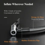 D7L 8800mAh Multifunctional Car Emergency Start Power Supply Air Pump Integrated Machine - Image 6