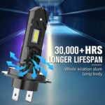 1 Pair H7 Car LED Headlights LED Fog Light - Image 3