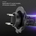 1 Pair H7 Car LED Headlights LED Fog Light - Image 5