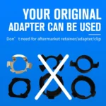 1 Pair H7 Car LED Headlights LED Fog Light - Image 9