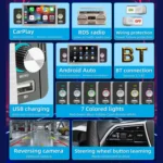 158W 5 inch Allwinner Melis F133 Car MP5 Player, Support CarPlay / BT / USB / FM - Image 6