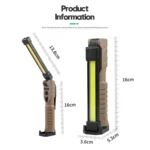 FT20 Folding Magnet Car Inspection Light Work Maintenance Lamp Strong Emergency COB LED Lamp - Image 3