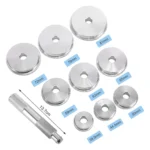 10pcs / Set Car Plug-in Inclined Wheel Bearing Remover - Image 2