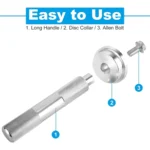 10pcs / Set Car Plug-in Inclined Wheel Bearing Remover - Image 3