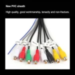 Palminfo Android Navigation 20-pin Audio Microphone Cable RCA Bass Amplifier Cable - Image 4