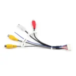 Palminfo Male Android Navigation 20-pin Plug RCA Video Audio Cable - Image 2
