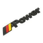 Car Germany Flag Style Power Metal Personalized Decorative Stickers, Size: 14x3x0.3cm - Image 2
