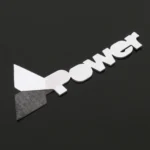 Car Germany Flag Style Power Metal Personalized Decorative Stickers, Size: 14x3x0.3cm - Image 5