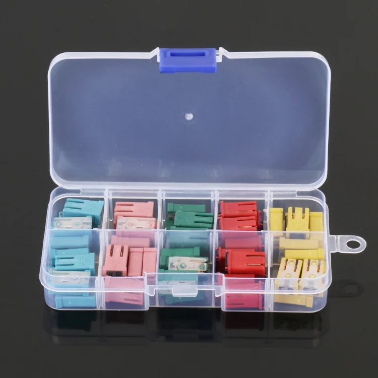 CAR2906_1.webp 50pcs / Box American Car Blade Fuse Set - Image 2