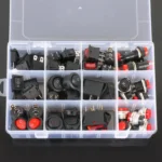50pcs Universal Power Switch Button Assortment Kit - Image 4