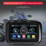 P502M Motorcycles Portable Waterproof 5 inch Wireless Carplay GPS Navigator - Image 3