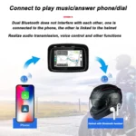 P502M Motorcycles Portable Waterproof 5 inch Wireless Carplay GPS Navigator - Image 7