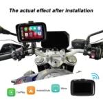 P502M Motorcycles Portable Waterproof 5 inch Wireless Carplay GPS Navigator - Image 8