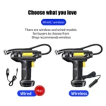 Car Portable Mini Wireless Digital Display Tire Inflator Pump - Image 10