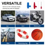 Car Portable Mini Wired Pointer Tire Inflator Pump - Image 7