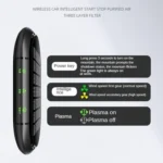Car Negative Ion Air Purifier with 2 Solid Aromatherapy Sticks - Image 6