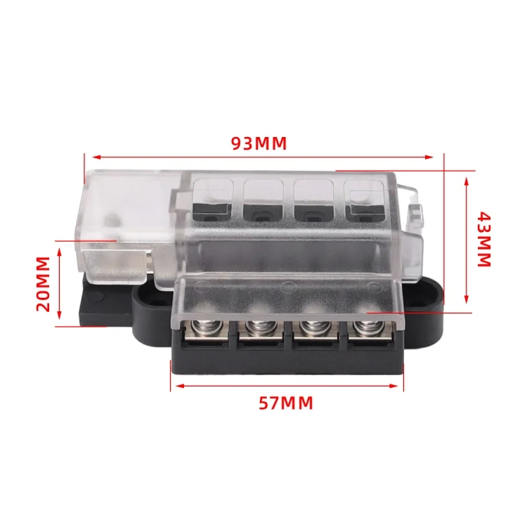 CAR2967_2.webp 4 Way Fuse Block with Fuses and Terminals - Image 3