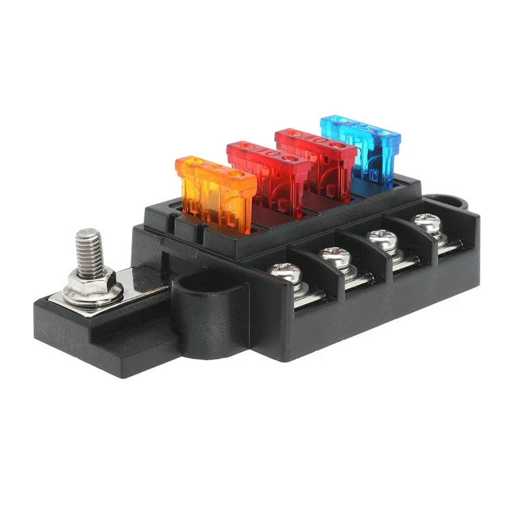 CAR2967_5.webp 4 Way Fuse Block with Fuses and Terminals - Image 6