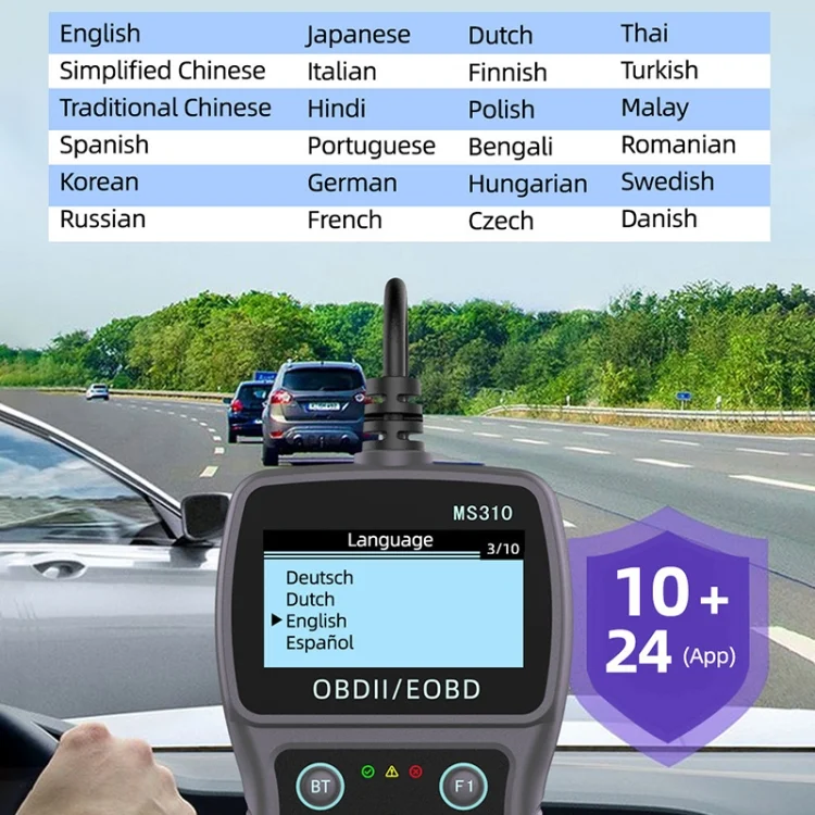 CAR2972_11.webp MS310 LCD Screen Car Battery Tester ODB2 Fault Detector - Image 12