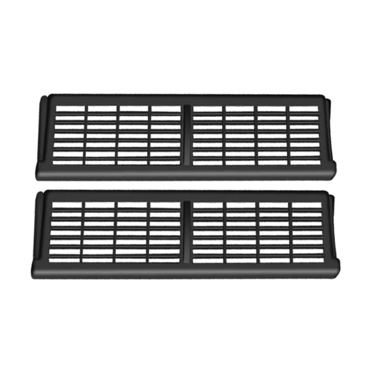 CAR3006_1.webp For Tesla Model Y 2pcs / Set Buckle Style Air Outlet Protective Cover Under Car Seat - Image 2