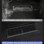 For Tesla Model Y 2pcs / Set Buckle Style Air Outlet Protective Cover Under Car Seat - Image 6