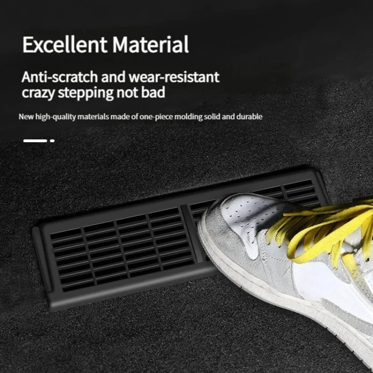 CAR3006_6.webp For Tesla Model Y 2pcs / Set Buckle Style Air Outlet Protective Cover Under Car Seat - Image 7