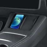 For Tesla Model 3 / Y Car Center Console Mobile Phone Wireless Charging Silicone Anti-slip Mat - Image 7