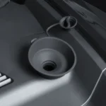 For Tesla Model 3 / Y Car Hood Wiper Water Protection Funnel Glass Water Filling Port Funnel - Image 3