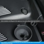 For Tesla Model 3 / Y Car Hood Wiper Water Protection Funnel Glass Water Filling Port Funnel - Image 7