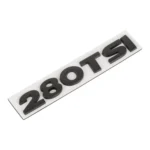 Car 280TSI Pattern 3D Metal Personalized Decorative Stickers, Size: 11.5x2.5x0.5cm - Image 2